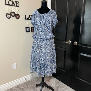 Chaps Denim XL Skirt & Top Set